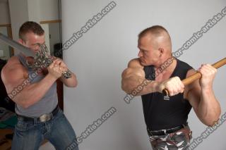 ADRIAN VS TOM WITH SWORDS